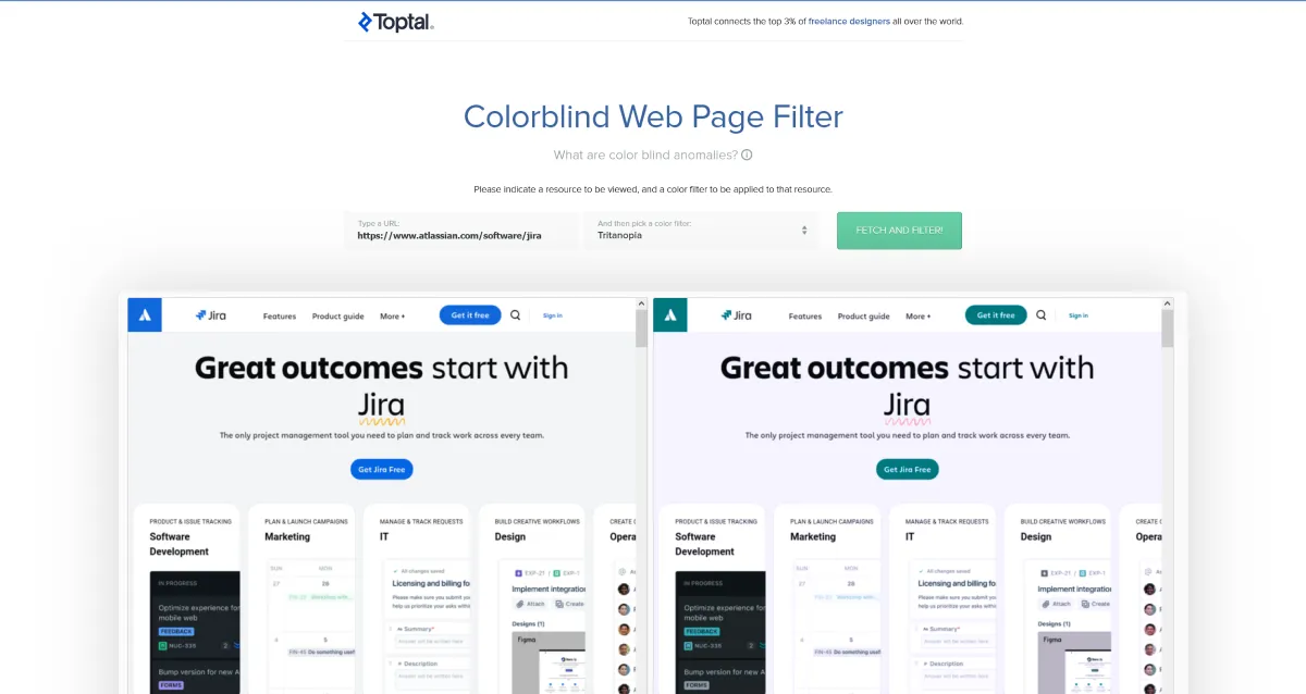 Jira Colorblind Preview