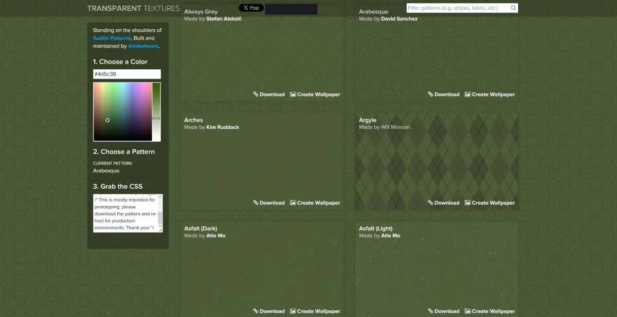 TRANSPARENT TEXTURES Screenshot